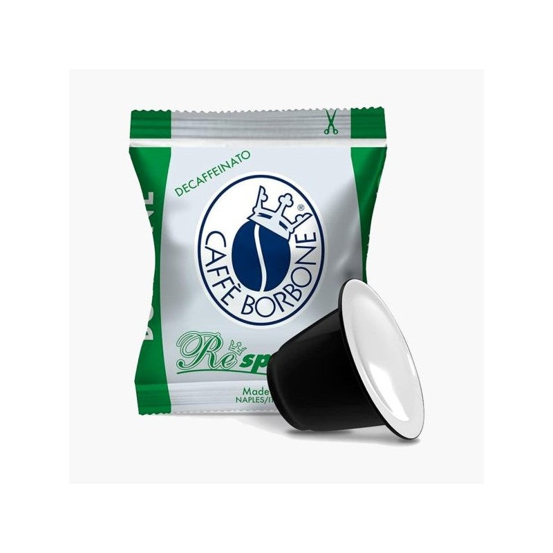 Caffè Borbone Respresso Miscela Dek — 50 capsule compatibili Nespresso
