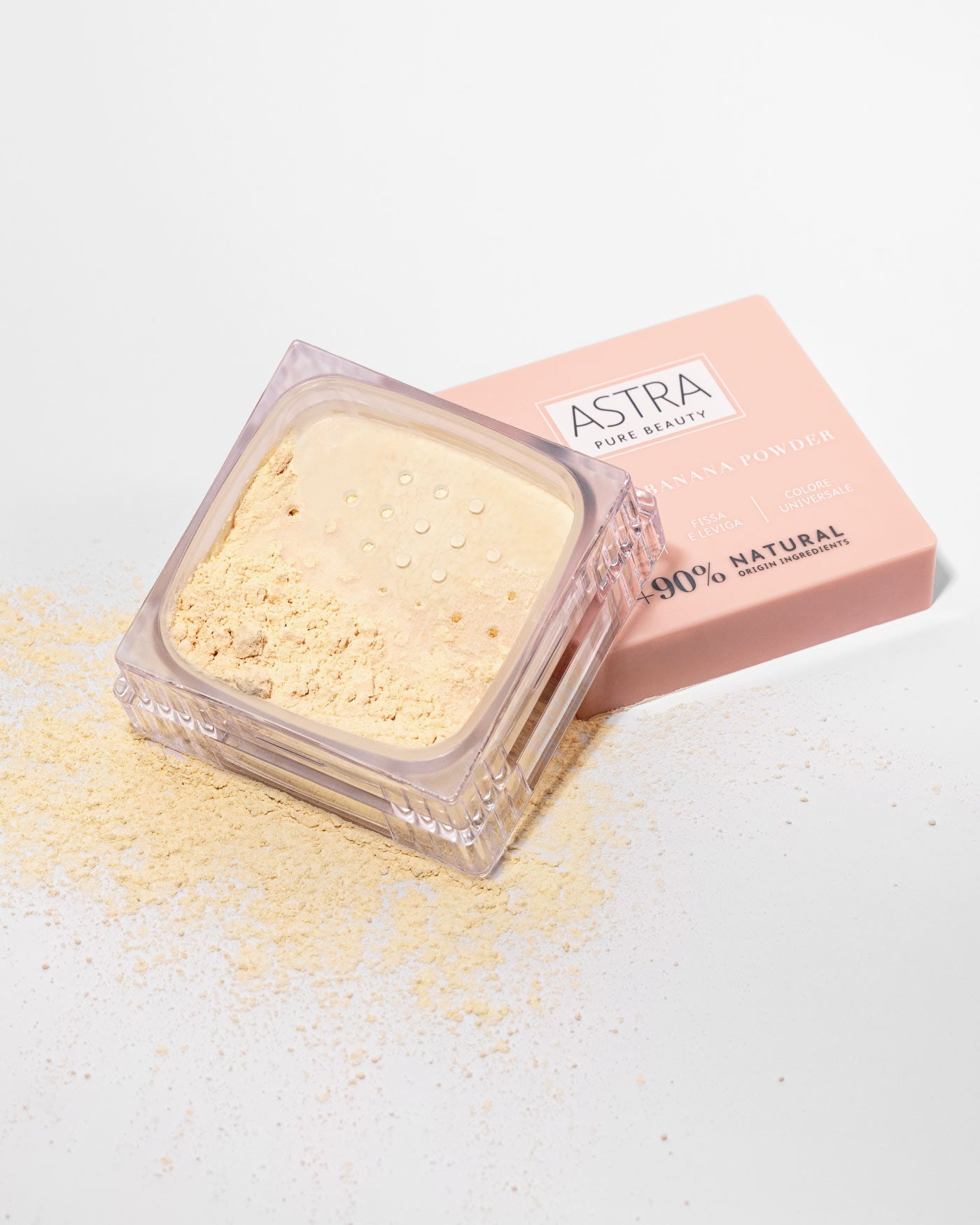 Astra Pure Beauty Mineral Banana Powder — cipria in polvere libera