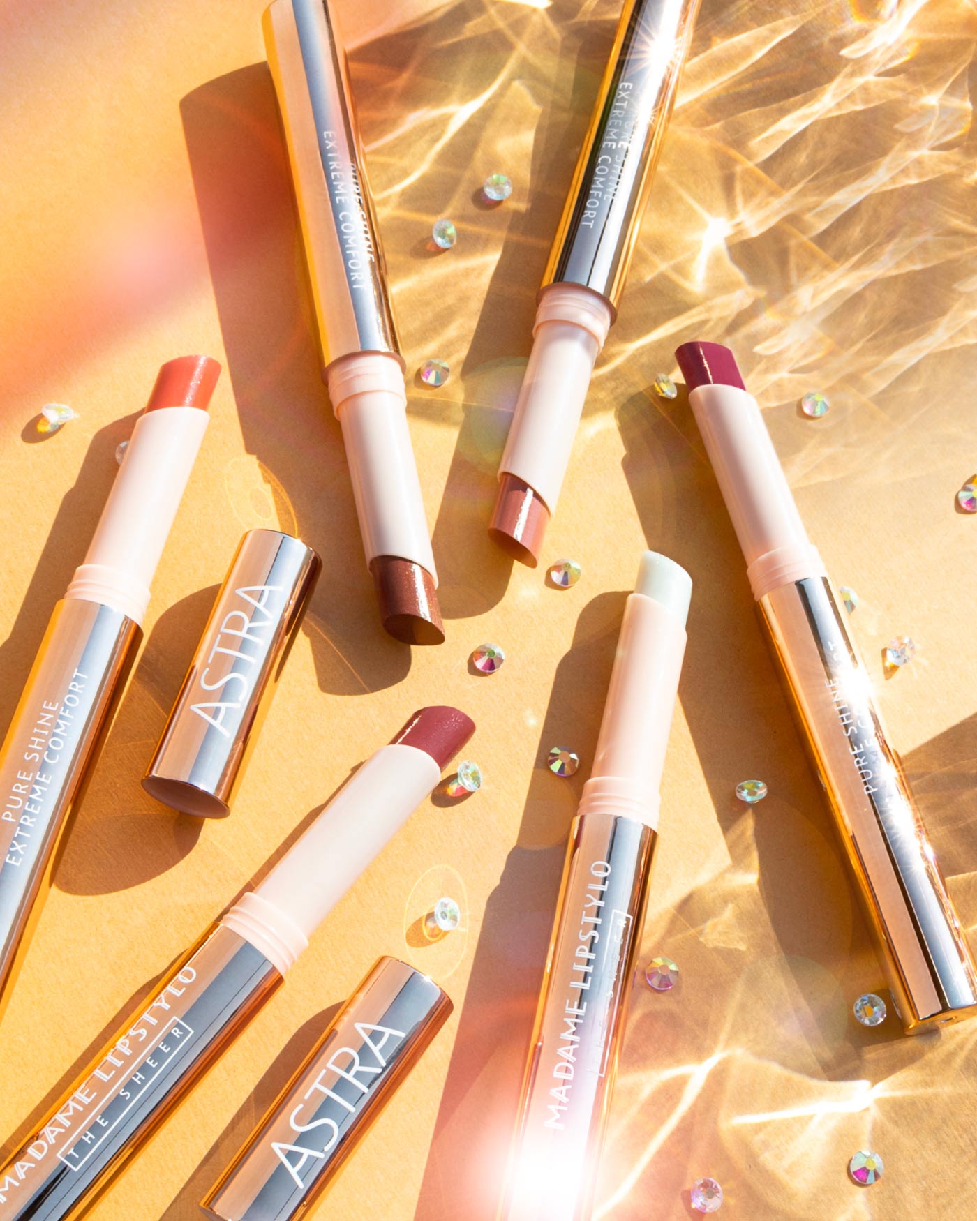 Astra Madame Lipstylo The Sheer — rossetto stylo shimmer