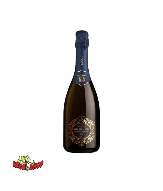 Bottiglia di Valdobbiadene Prosecco Superiore Santi da 75 cl
