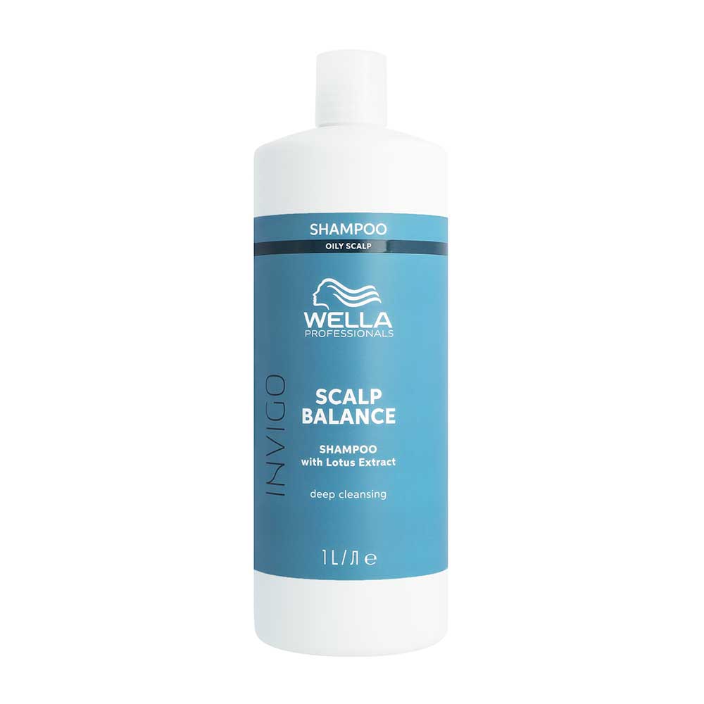 Wella Invigo Balance Aqua Pure — shampoo purificante — 1000 ml