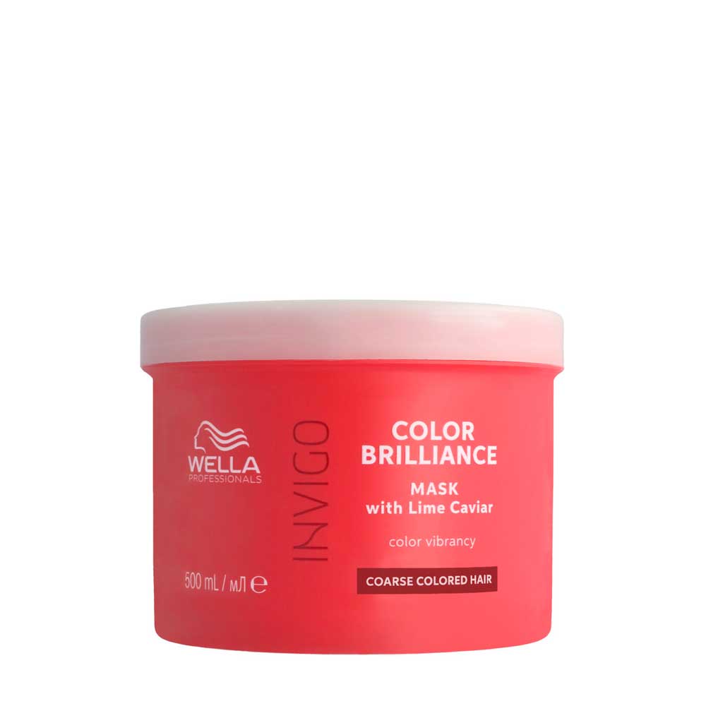 Wella Invigo Color Brilliance — maschera capelli colorati — Grossi 500 ml