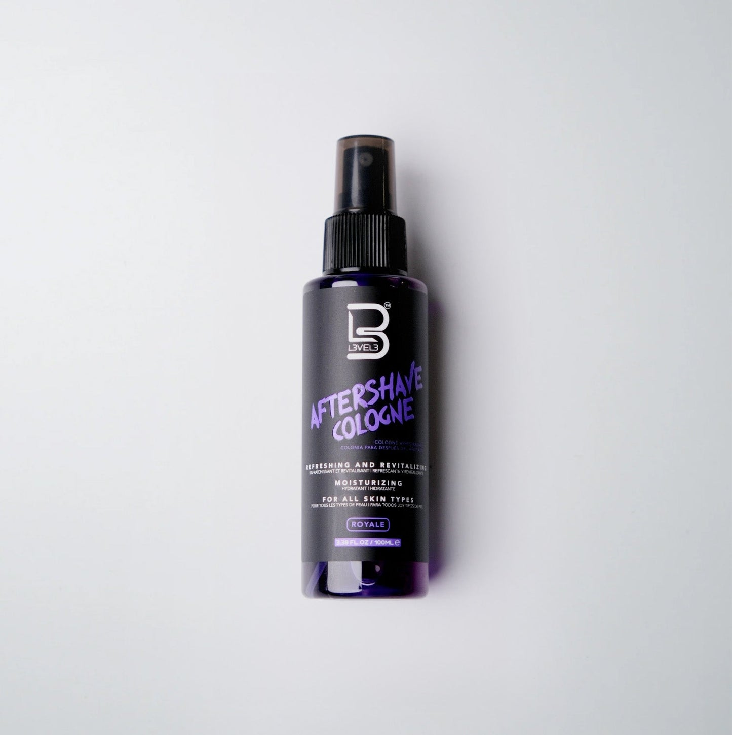 L3VEL3 After Shave Cologne 100 ml, dopobarba — fragranza Royale