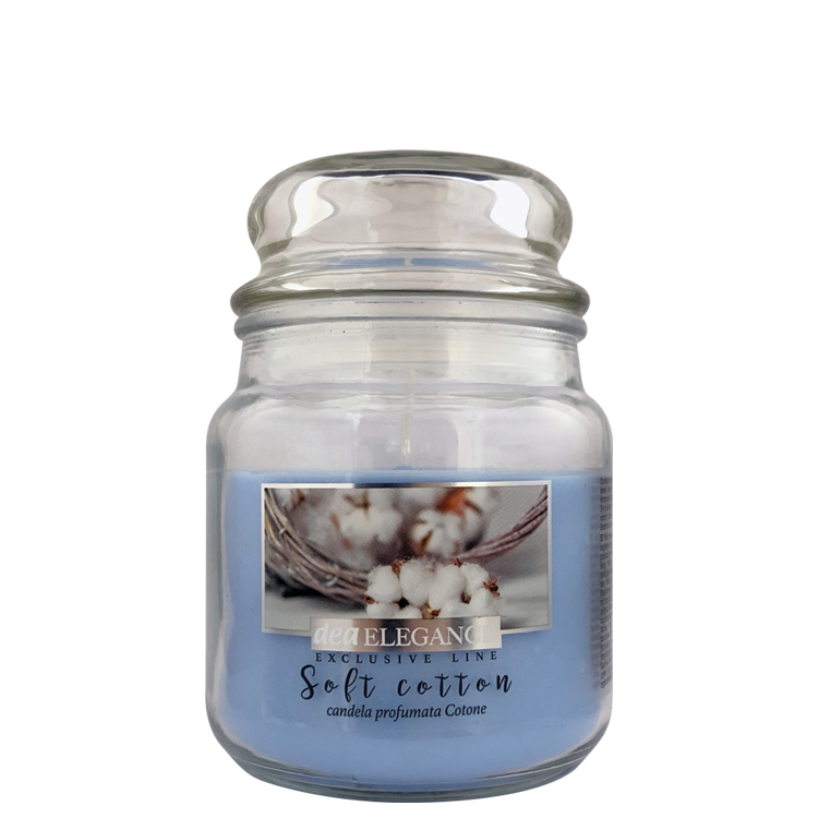Dea Elegance Soft Cotton — candela profumata 340 g