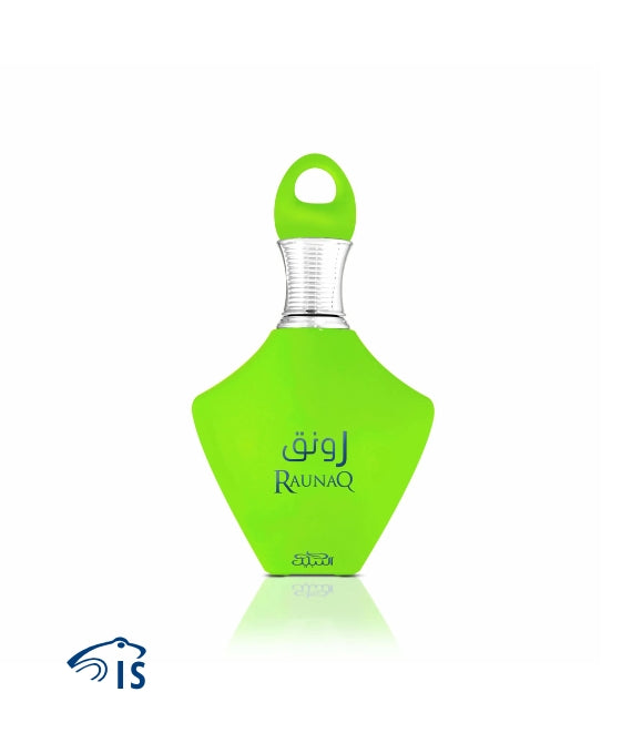 Flacone verde lime di Nabeel Raunaq Eau de Parfum da 100 ml