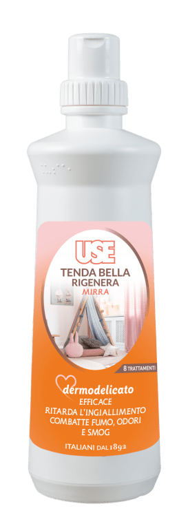 Flacone Use Tenda Bella Rigenera apprettante per tendaggi 750 ml