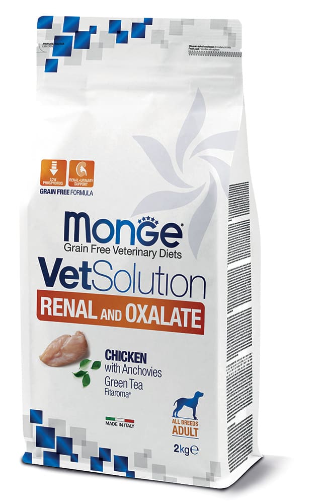 Monge VetSolution Renal and Oxalate Canine — sacco da 12 kg