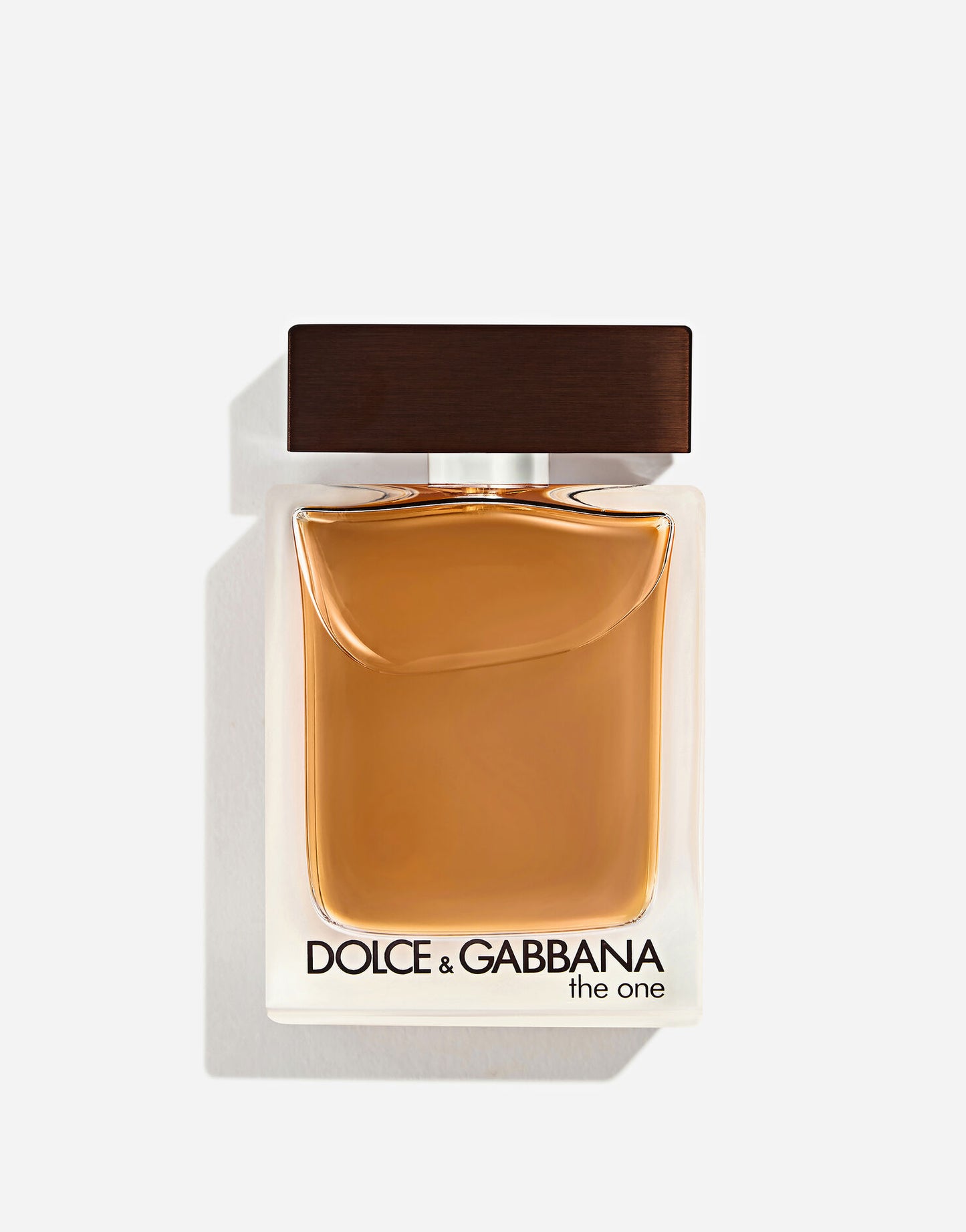 Dolce&Gabbana The One for Men Eau de Toilette 100 ml, flacone ambrato con tappo in legno scuro