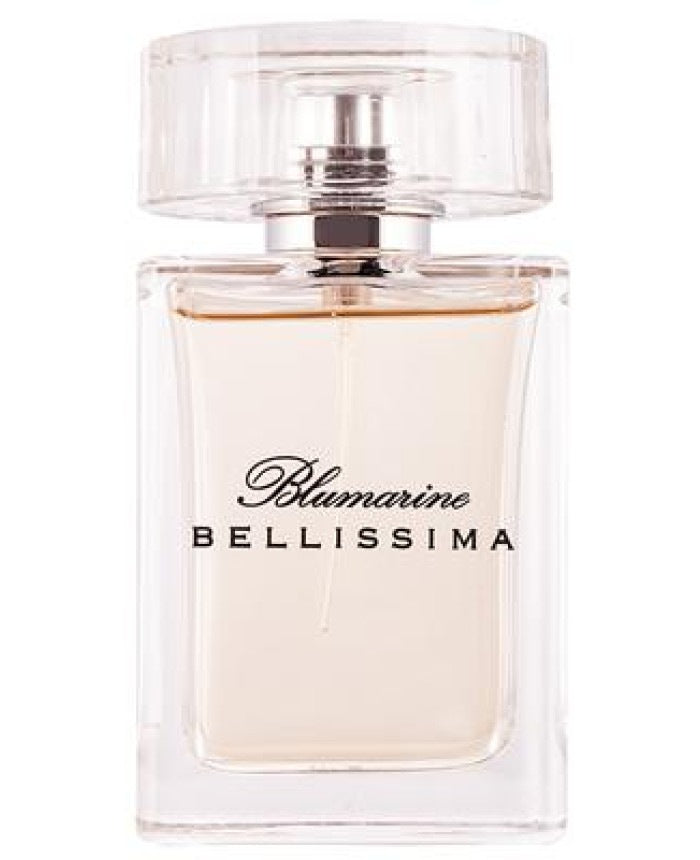 Blumarine Bellissima Eau de Parfum 50 ml, flacone trasparente con tappo squadrato