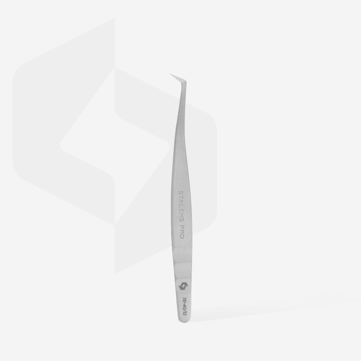 Staleks Expert TE-40/12, pinzetta a stivale da 65 gradi per extension ciglia
