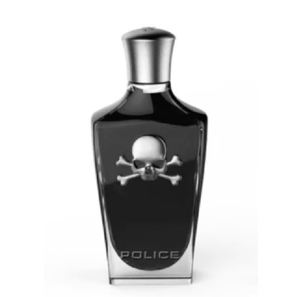 Police Potion for Him Eau de Parfum uomo, flacone nero con teschio