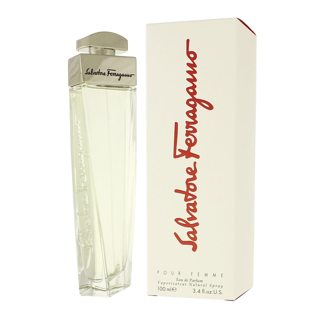Salvatore Ferragamo Pour Femme Eau de Parfum 100 ml, flacone con confezione