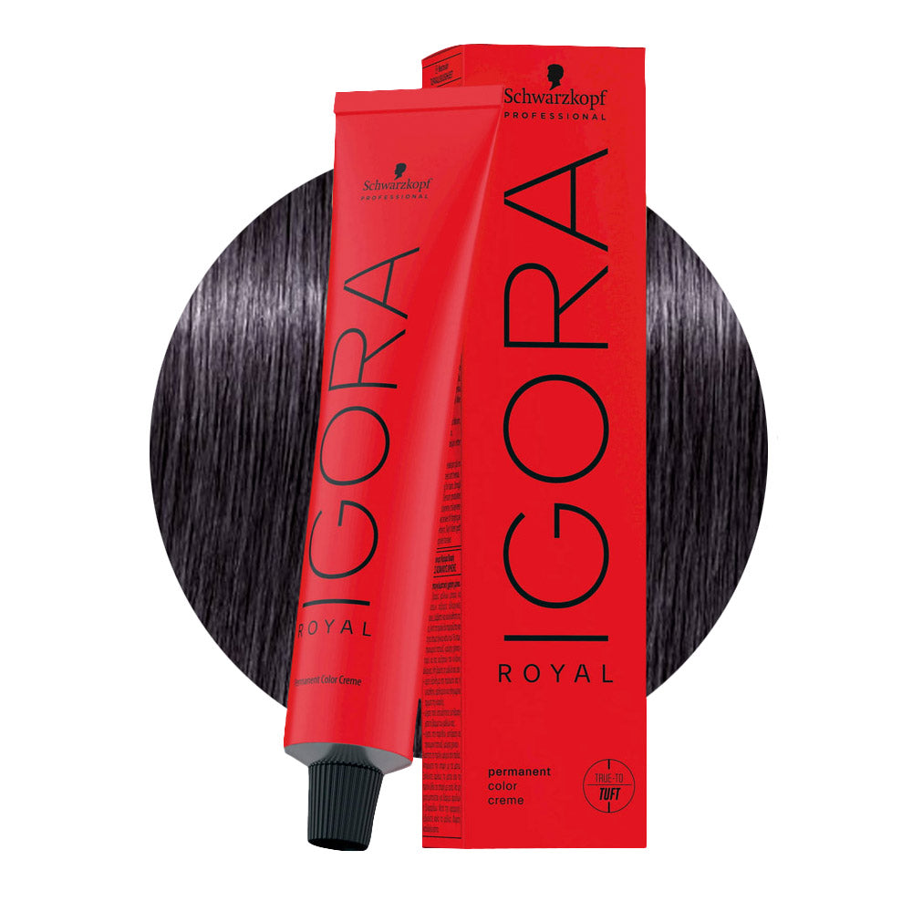 IGORA ROYAL E-1 estratto cendré (rinforzatore) — tubo 60 ml e ciocca colore
