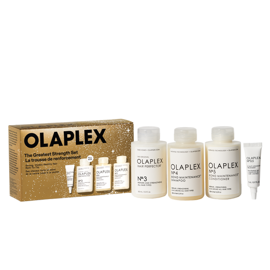 Set Olaplex con N°0.5, N°3, N°4 e N°5 — la routine di base