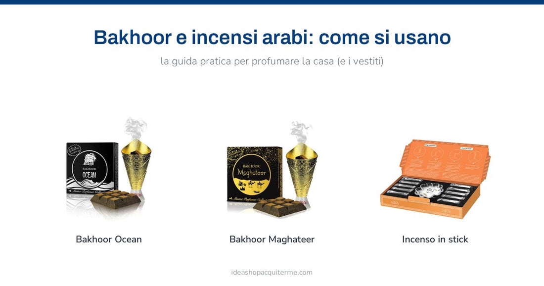 Bakhoor Ocean e Maghateer e incenso in stick Nabeel