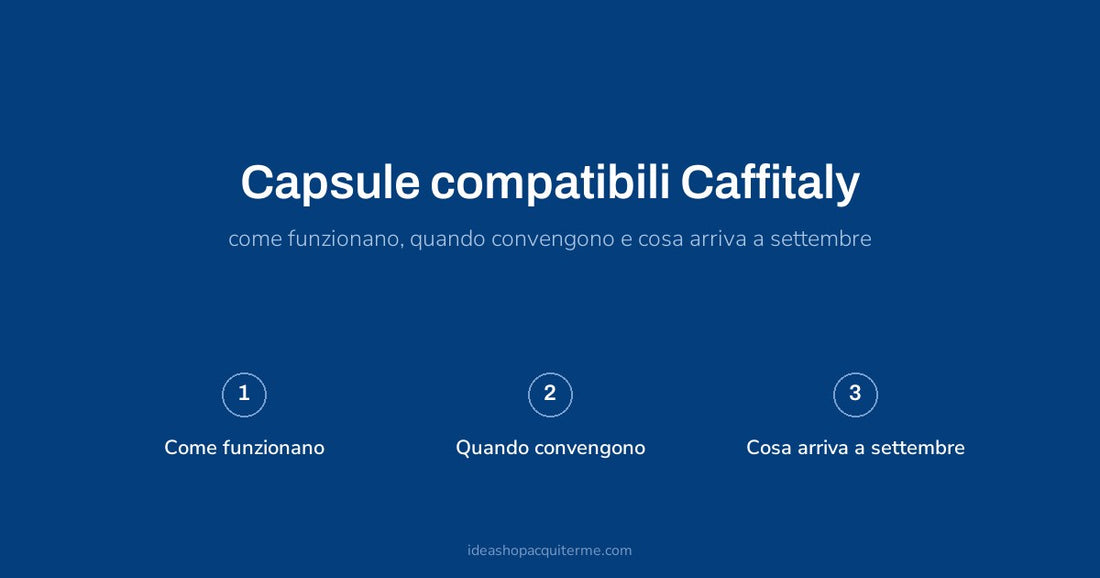 Capsule compatibili Caffitaly: come funzionano, quando convengono e cosa arriva a settembre