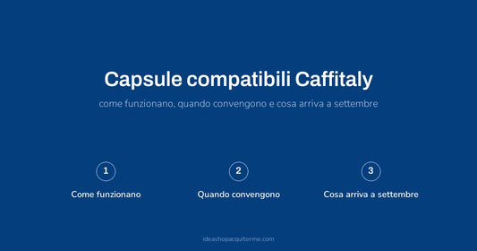 Capsule compatibili Caffitaly: come funzionano, quando convengono e cosa arriva a settembre