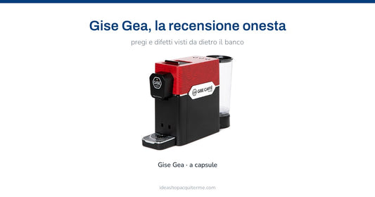 La macchina da caffe a capsule Gise Gea