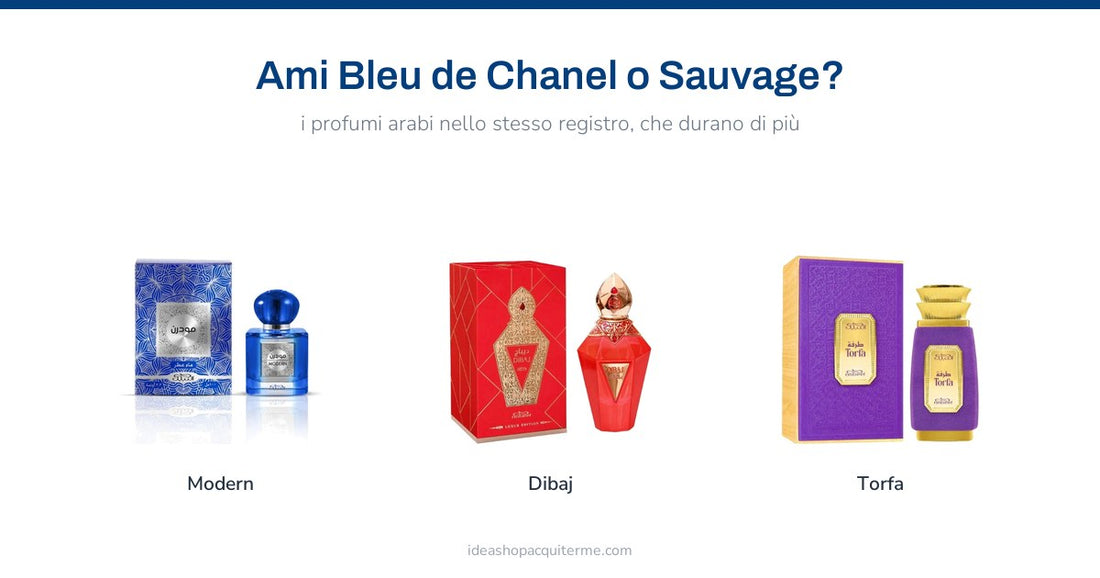 Profumi arabi nel registro dei grandi classici: Nabeel Modern, Dibaj e Torfa