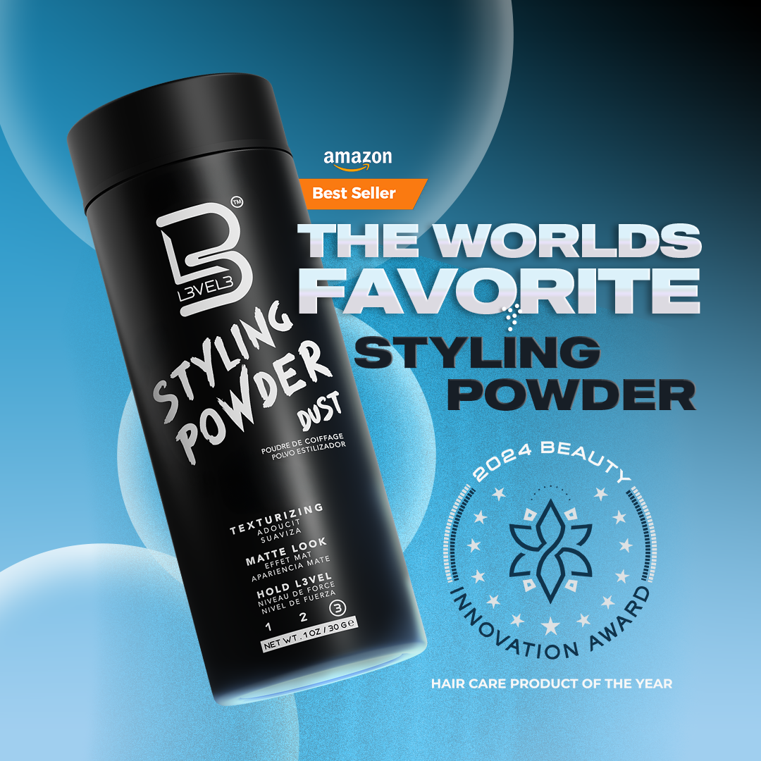 L3VEL3 Styling Powder, il prodotto simbolo del brand barber