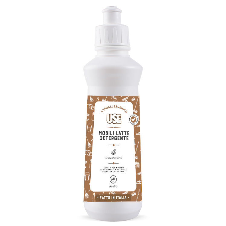Flacone Use Mobili Latte Detergente pH neutro 250 ml