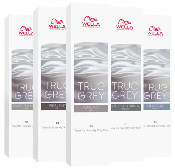 Wella True Grey — toner per capelli grigi e bianchi 60 ml, le nuance