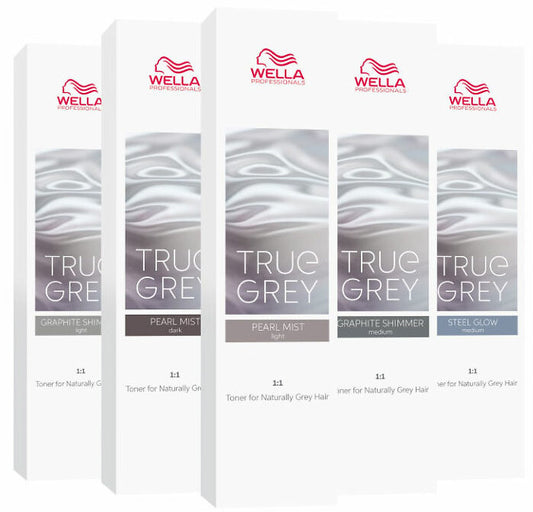 Wella True Grey — toner per capelli grigi e bianchi 60 ml, le nuance