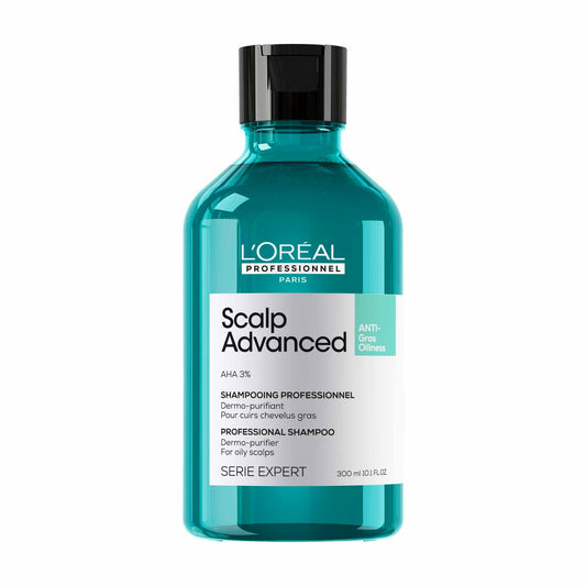 L'Oréal Scalp Advanced Anti-Oiliness — shampoo dermo-purificante 500 ml