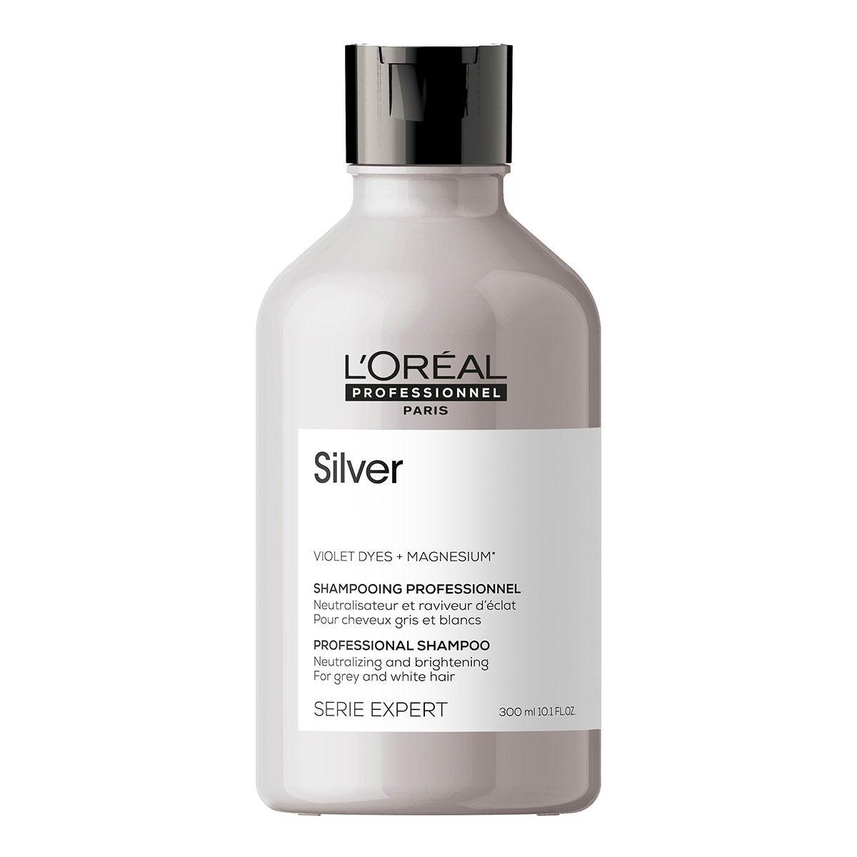 L'Oréal Silver — shampoo antigiallo per capelli grigi e bianchi