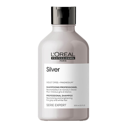 L'Oréal Silver — shampoo antigiallo per capelli grigi e bianchi
