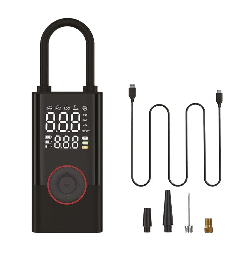 Mini compressore d'aria portatile Lostech LS-MC02 con display LED