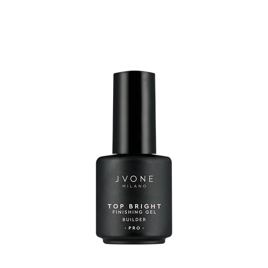 Jvone Milano Top Bright gel sigillante ultra lucido, flacone da 15 ml