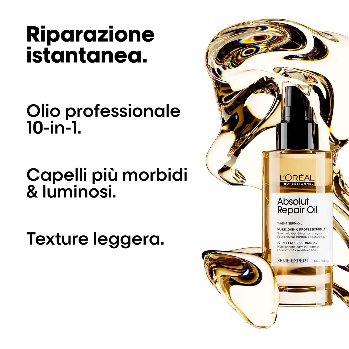 L'Oréal Absolut Repair Oil 10 in 1 — olio riparatore 90 ml