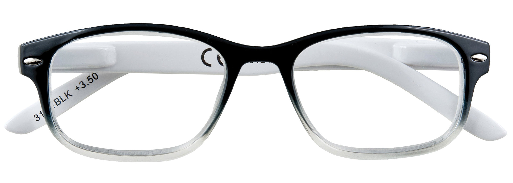 Occhiali da lettura Zippo neri +2.50 — 31Z-B1-BLK — foto ufficiale Zippo Eyewear