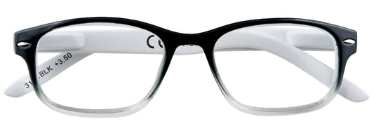 Occhiali da lettura Zippo neri +2.50 — 31Z-B1-BLK — foto ufficiale Zippo Eyewear
