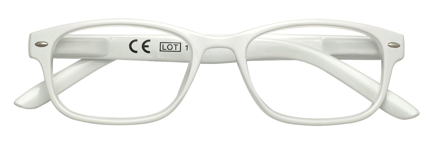 Occhiali da lettura Zippo bianchi +2.50 — 31Z-B1-MWH — foto ufficiale Zippo Eyewear