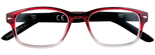 Occhiali da lettura Zippo rossi +2.00 — 31Z-B1-RED — foto ufficiale Zippo Eyewear