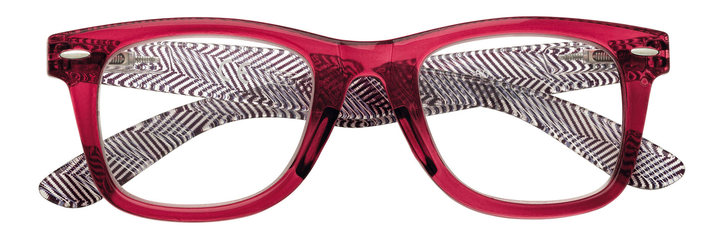 Occhiali da lettura Zippo rossi +3.50 — 31Z-B16-RED — foto ufficiale Zippo Eyewear