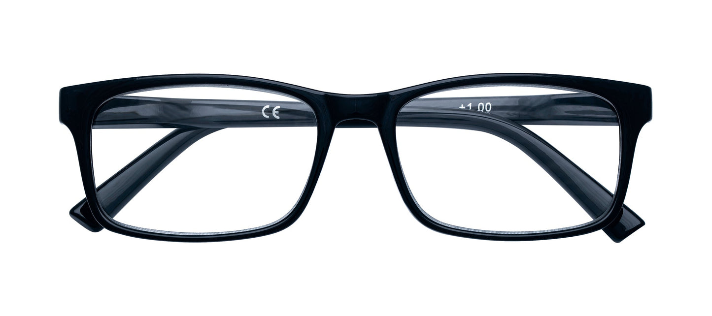 Occhiali da lettura Zippo neri +2.00 — 31Z-B20-BLK — foto ufficiale Zippo Eyewear