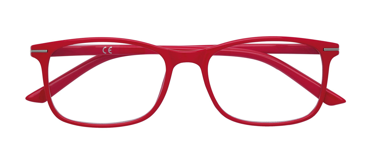 Occhiali da lettura Zippo rossi +3.50 — 31Z-B24-RED — foto ufficiale Zippo Eyewear