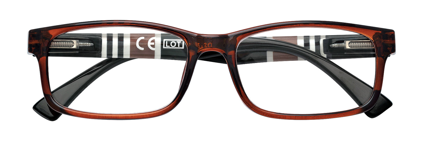Occhiali da lettura Zippo marroni +2.50 — 31Z-B25-BRO — foto ufficiale Zippo Eyewear