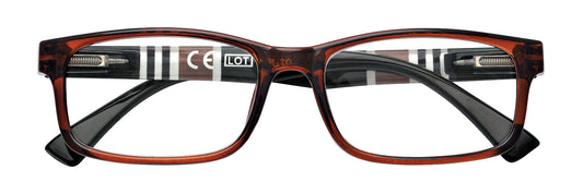 Occhiali da lettura Zippo marroni +2.50 — 31Z-B25-BRO — foto ufficiale Zippo Eyewear