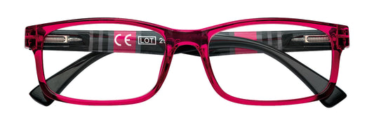 Occhiali da lettura Zippo rossi +2.00 — 31Z-B25-RED — foto ufficiale Zippo Eyewear