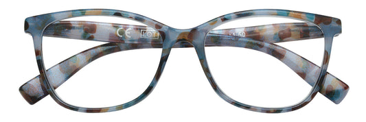 Occhiali da lettura Zippo fantasia azzurra +3.00 — 31Z-B28-RCL — foto ufficiale Zippo Eyewear