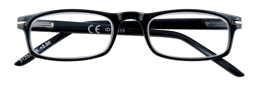 Occhiali da lettura Zippo neri +2.00 — 31Z-B6-BLK — foto ufficiale Zippo Eyewear