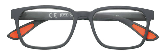 Occhiali da lettura Zippo grigi +2.50 — 31Z-PR108 — foto ufficiale Zippo Eyewear