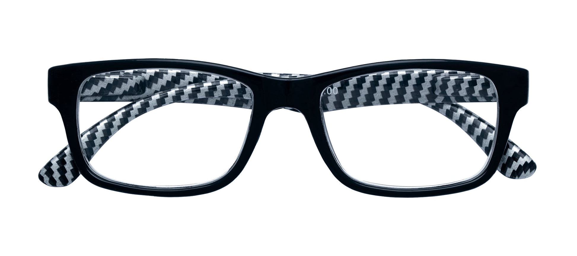 Occhiali da lettura Zippo neri fantasia +1.00 — 31Z-PR74 — foto ufficiale Zippo Eyewear