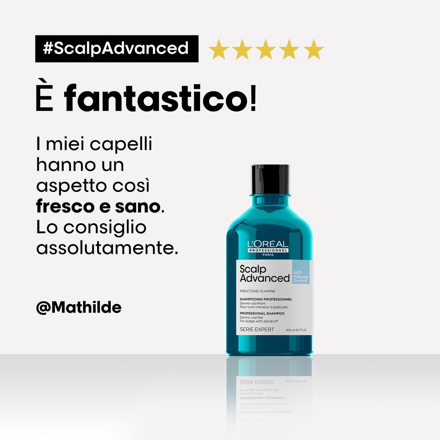 L'Oréal Scalp Advanced Anti-Dandruff — shampoo antiforfora dermo-clarifier 500 ml