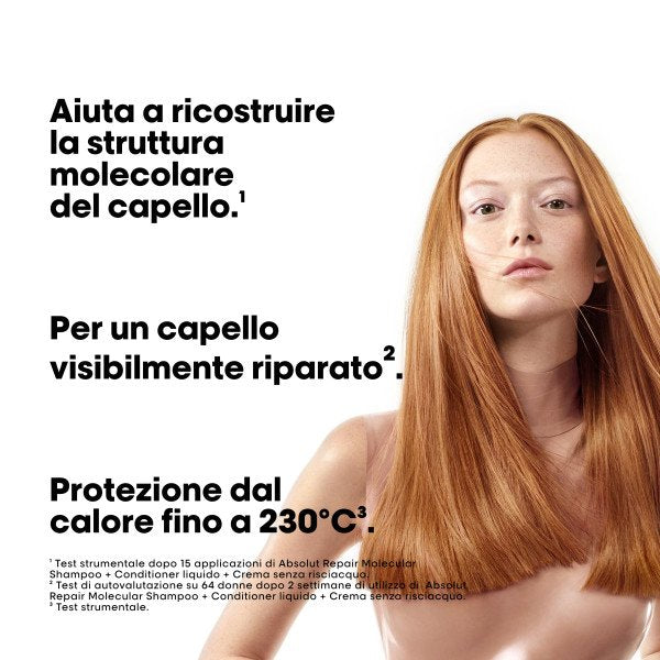 L'Oréal Absolut Repair Molecular — crema leave-in riparatrice