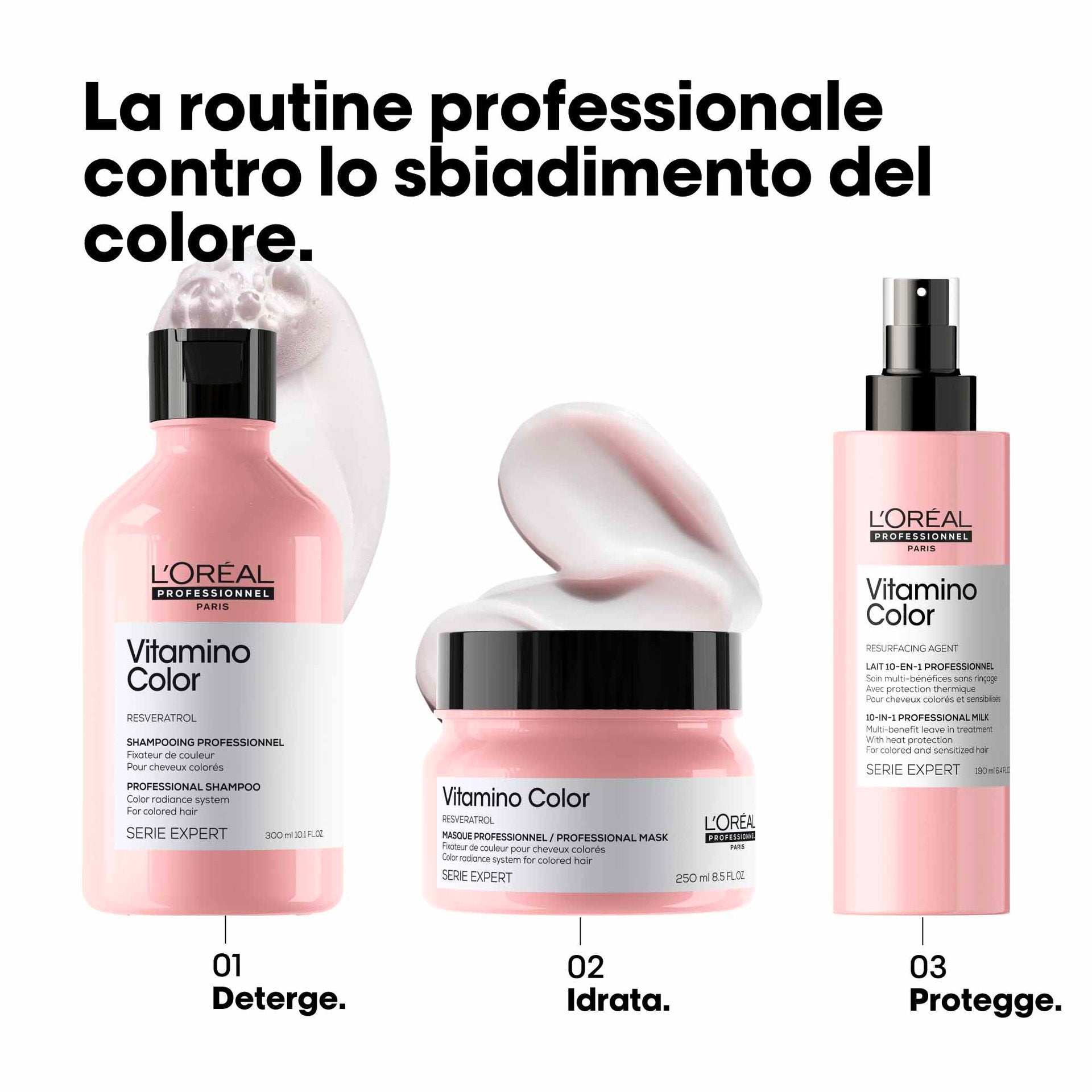 L'Oréal Vitamino Color — maschera per capelli colorati